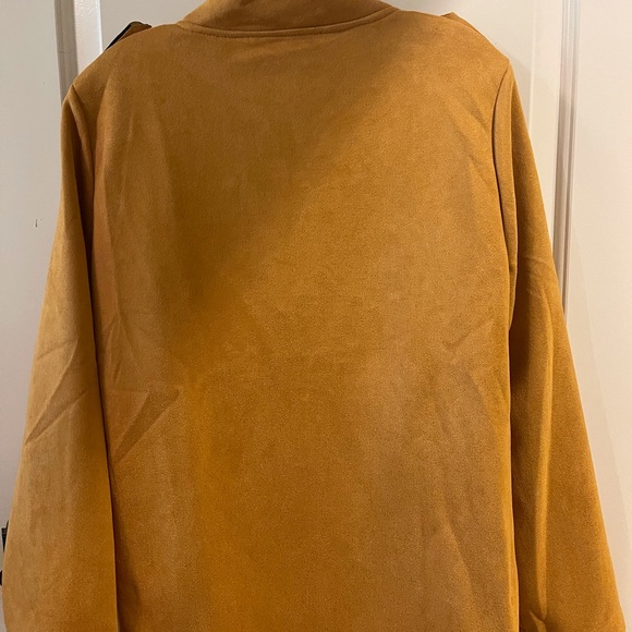 Military Style Jacket Size Yellow M/L - Picture 2 of 2